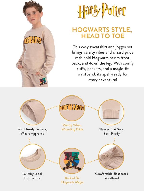 Harry Potter Boys Sweatshirt Set AYKROYDS Cotton-3