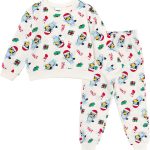 Bluey Boys Long Sleeve Graphic Sweatshirt and Pants-0
