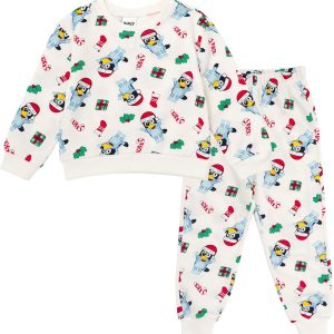 Bluey Boys Long Sleeve Graphic Sweatshirt and Pants-0