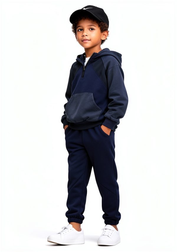 Boys Hoodie Sweatshirt Camo Grey 5-12 Years-2