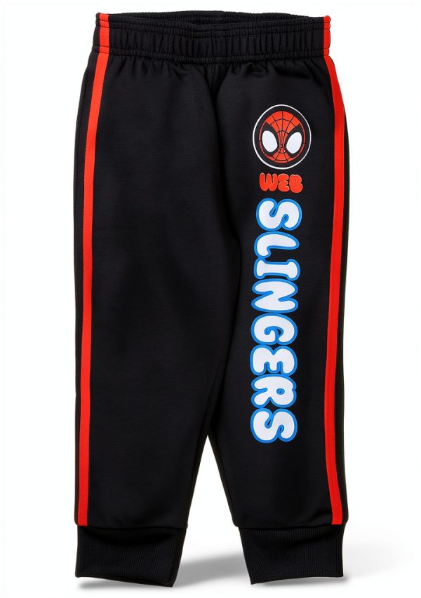 Marvel Spiderman Graphic Hoodie and Joggers Set for Boys-2