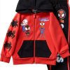 Marvel Spiderman Graphic Hoodie and Joggers Set for Boys-0