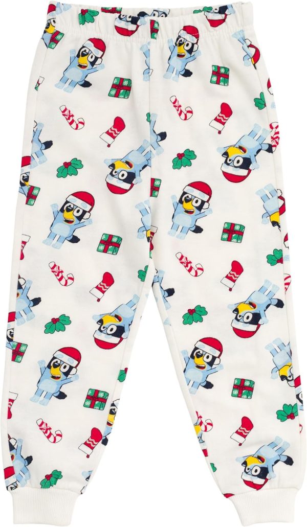 Bluey Boys Long Sleeve Graphic Sweatshirt and Pants-4