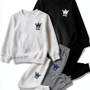 Boys' Premium Comfort Sweatshirt Set-0