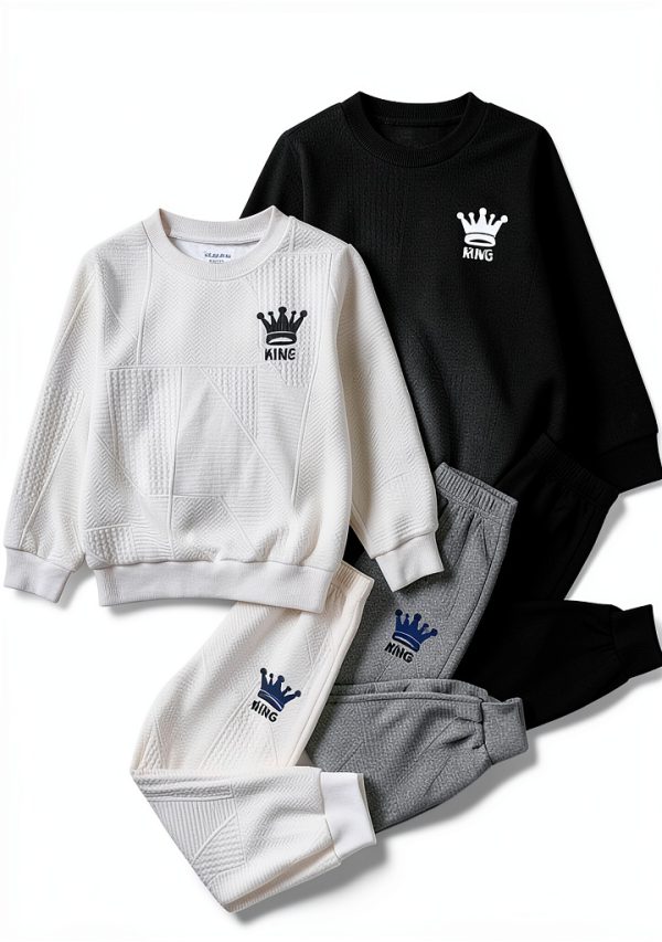 Boys' Premium Comfort Sweatshirt Set-0