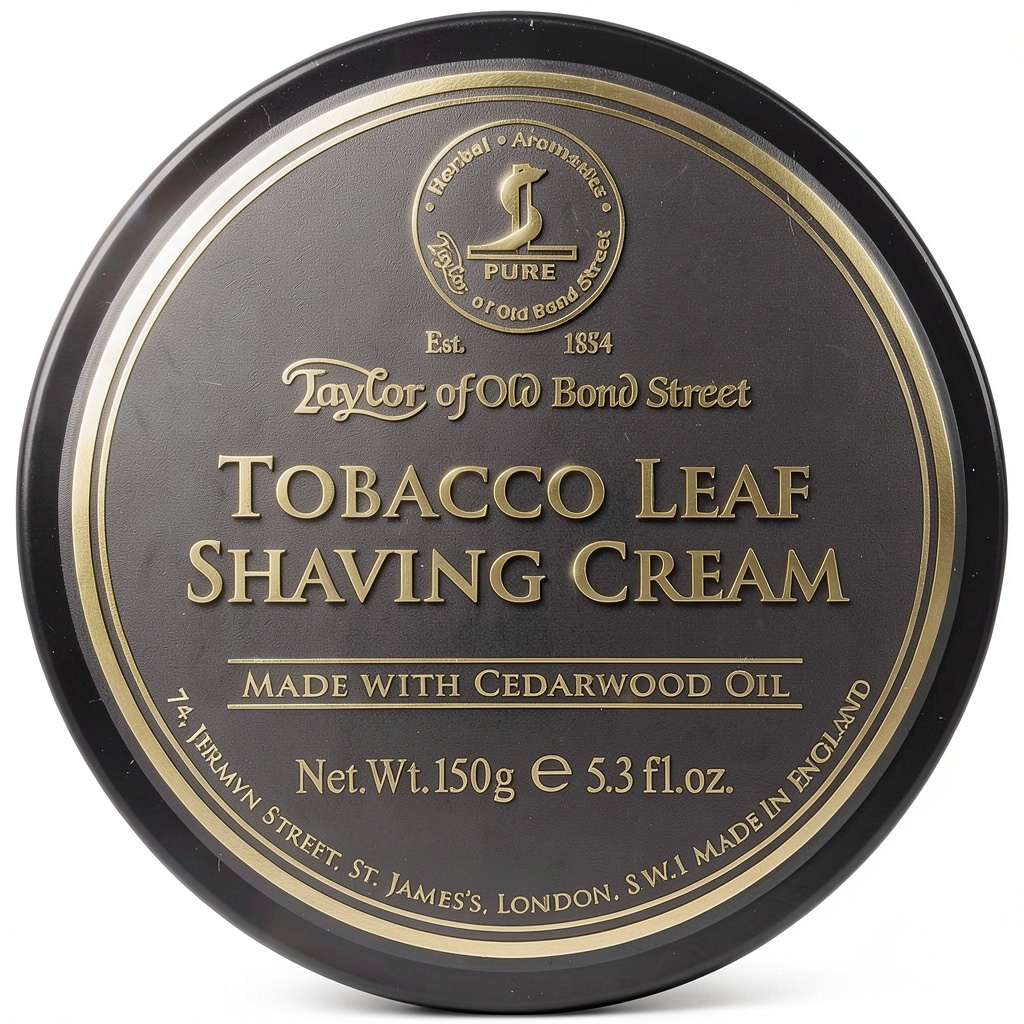 Installing Taylor of Old Bond Street Men Shaving Cream Bowl on a wooden bathroom counter