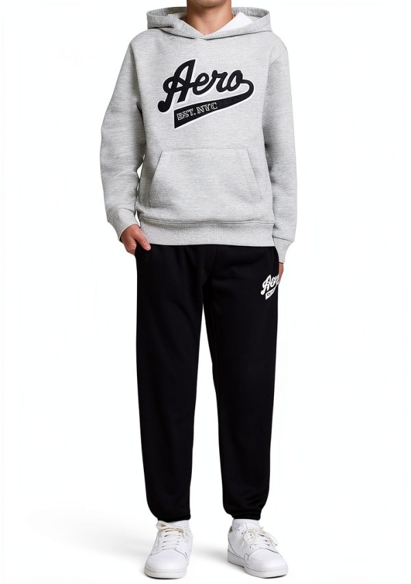 Aeropostale Boys Athletic Pants and Hoodie Set-0