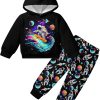 Kids Astronaut Space Hoodie Set 4-5T Boys Tracksuit-0