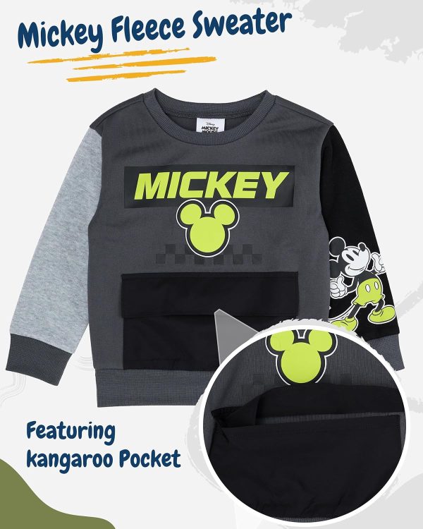 Mickey Boys Sweatsuit Disney Grey 3T Jogger-1