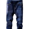 Kids Sweatsuit Set KidStyle Hooded Denim Jeans-4