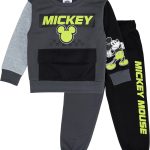 Mickey Boys Sweatsuit Disney Grey 3T Jogger-0