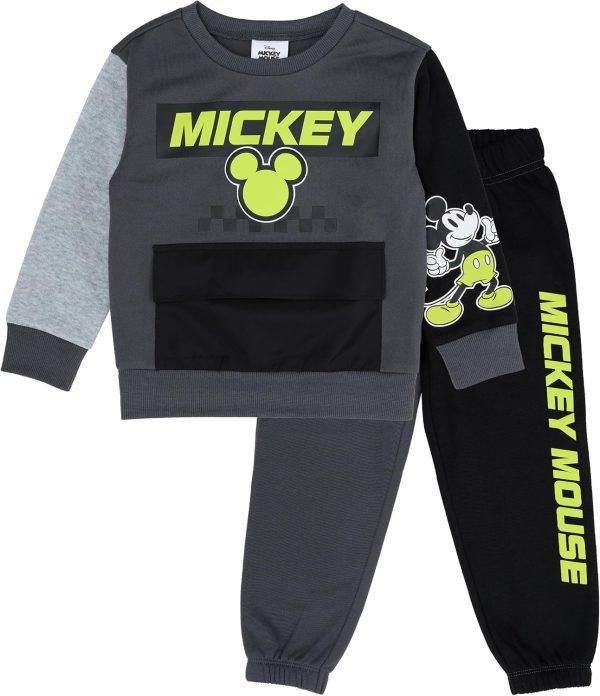 Mickey Boys Sweatsuit Disney Grey 3T Jogger-0