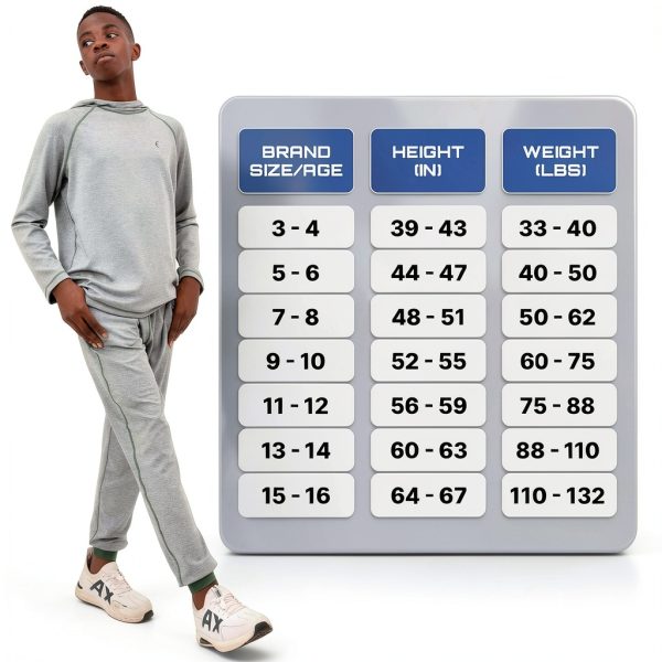 Kids Reversible Hoodie Sweatsuit Essenclo Polyester-5