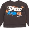 Hot Wheels Boys Sweatshirt and Pants Bentex Cream-5
