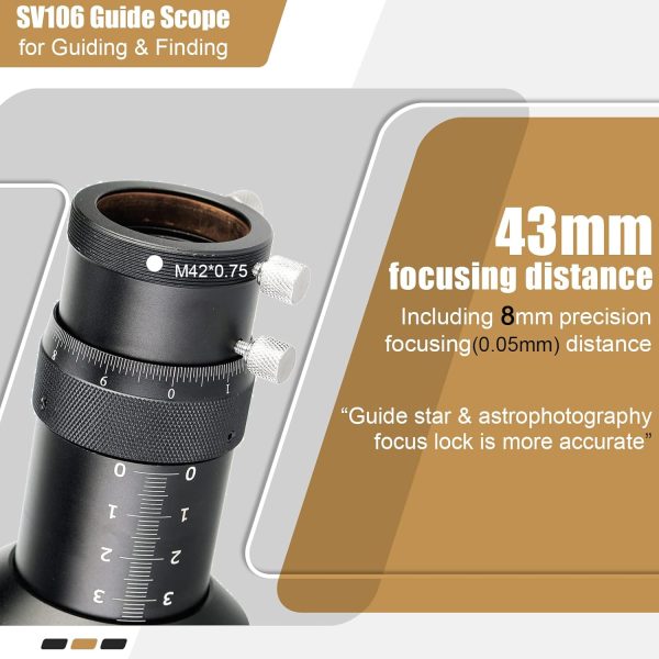 SVBONY 60mm Guide Scope for Astrophotography-2