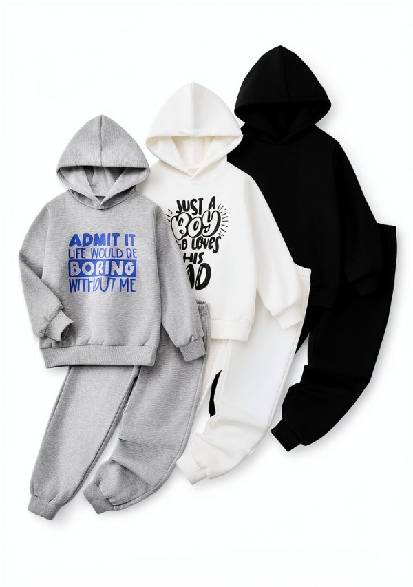 Boys Sweatsuit by Pavo Soft Polyester 4-5T-5