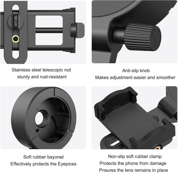 Eyeskey Universal Phone Adapter Mount for Binoculars-2