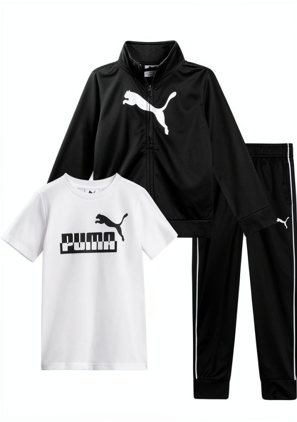 PUMA Toddler Boys Activewear Soft Breathable Set-0