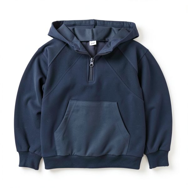 Boys Hoodie Sweatshirt Camo Grey 5-12 Years-5
