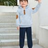 KidStyle Toddler Boy Hoodie Set Soft Cotton-3