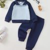 KIMI BEAR Toddler Sweatsuit Soft Polyester Zipper-1