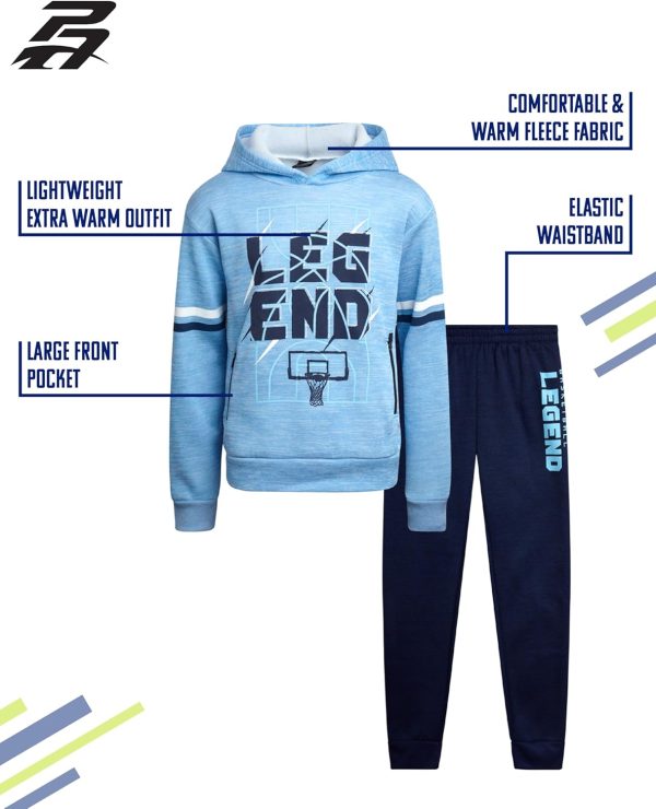 Boys Graphic Hoodie Sweatsuit by Brand Name-1