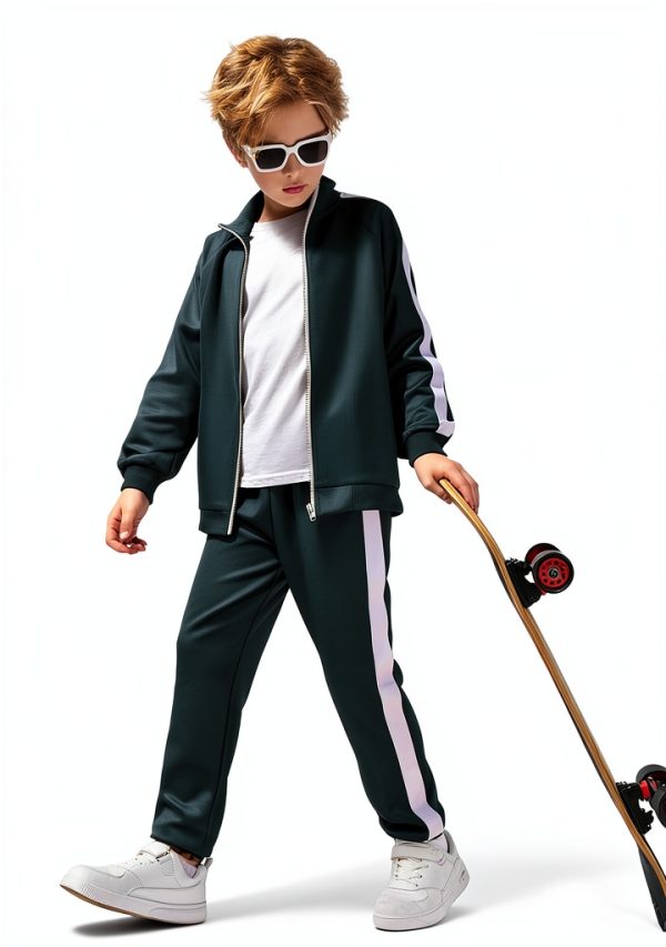 Boys Track Suit KidActive Polyester Sports Set-2