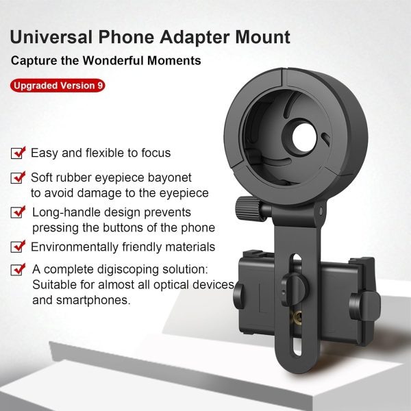 Eyeskey Universal Phone Adapter Mount for Binoculars-7