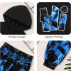 Pavo Boys Tie Dye Sweatsuit Soft Cotton Hooded Comfort 7-8-3