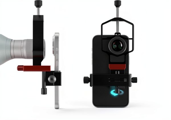 Telescope Phone Mount Adapter Black 1-1