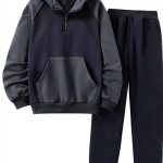 Boys Hoodie Sweatshirt Camo Grey 5-12 Years-0