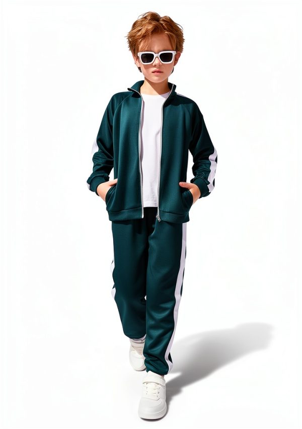 Boys Track Suit KidActive Polyester Sports Set-1