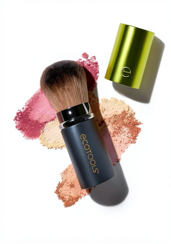 EcoTools Kabuki Brush Vegan Aluminum Travel-6