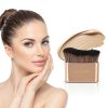 Kabuki Brush nubangoo Professional Makeup Gold-3