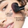 e.l.f. Angled Blush Brush Black Blush Makeup-3