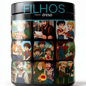 Amazon Os Sete Filhos Graphic Novel Humor-0