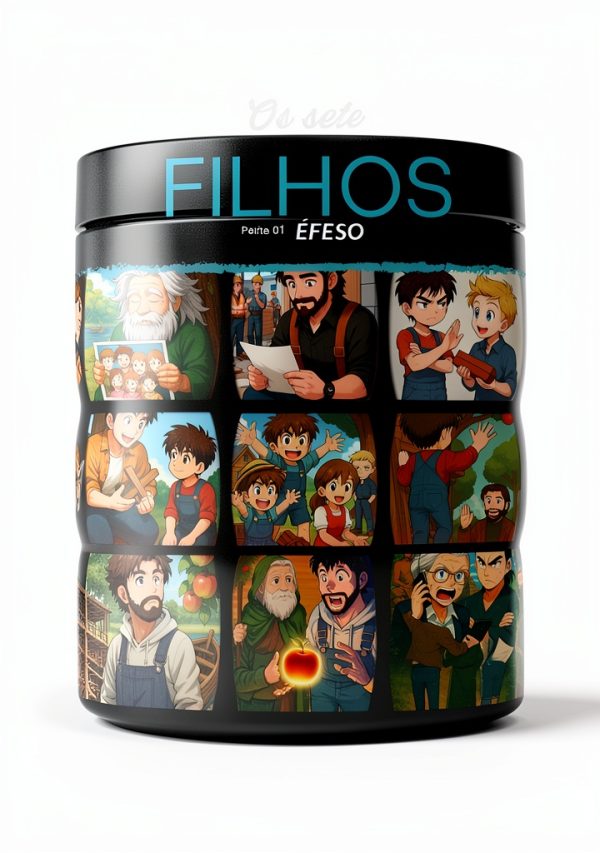 Amazon Os Sete Filhos Graphic Novel Humor-0