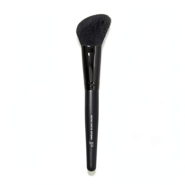 e.l.f. Angled Blush Brush Black Blush Makeup-0