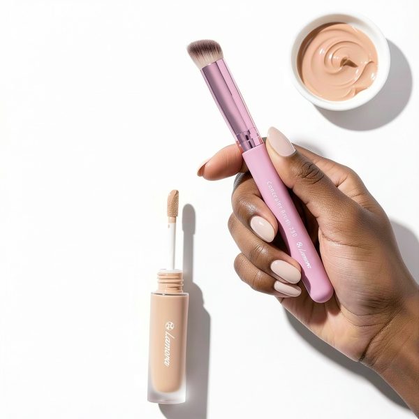 Lamora Concealer Brush Soft Synthetic Bristles-9