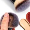 MAANGE Dual Ended Makeup Brush Set 4pcs Soft Bristles Gold-1