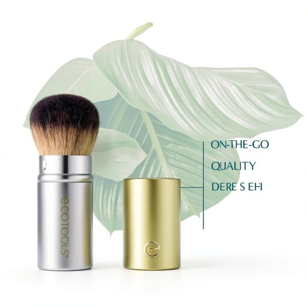 EcoTools Kabuki Brush Vegan Aluminum Travel-3