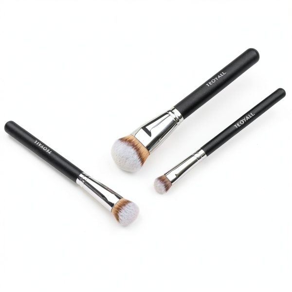 TEOYALL Flat Angled Makeup Brushes Set-6