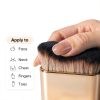 Kabuki Brush nubangoo Professional Makeup Gold-1