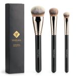 TEOYALL Flat Angled Makeup Brushes Set-0