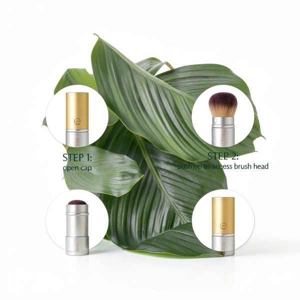 EcoTools Kabuki Brush Vegan Aluminum Travel-2