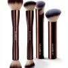 MAANGE Dual Ended Makeup Brush Set 4pcs Soft Bristles Gold-0