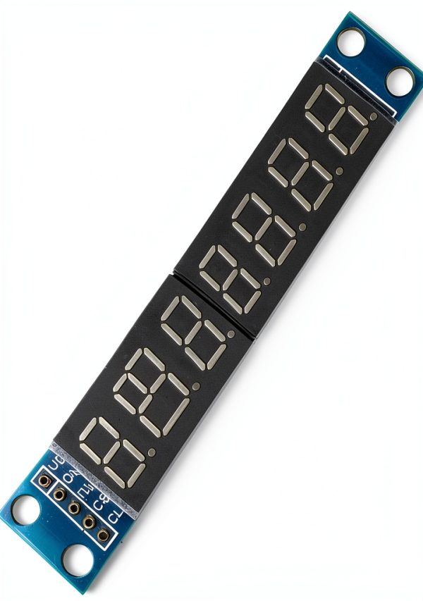 DEVMO 4pcs 8 Digit 7 Segment Module MAX7219 LED Display Cascade-0