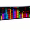 LED Music Spectrum Display Asixxsix 384 RGB Analyzer with 20 Effects-0