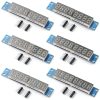 6 PCS 8-Digit 7 Segment MAX7219 Digital Segment Module, Seven Section 8 Bit LED Display Tube for MCU/51/AVR/STM32 for Raspberry Pi ESP8266 Nodemcu (Pack of 6)-0