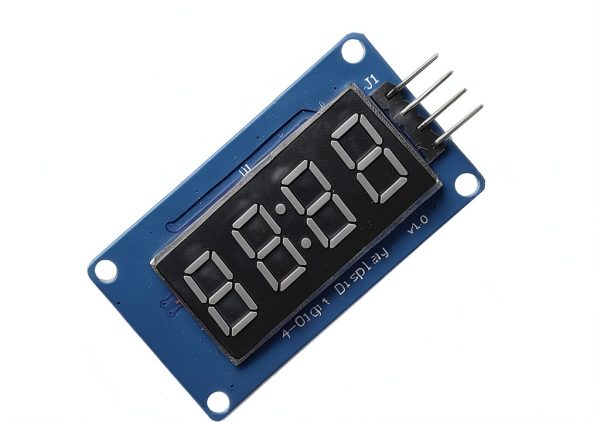 TM1637 Driver Chip LED Display Module 4-Digit Common Anode Red Tube-4